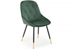 Krzesła nowoczesne ze złotymi nogami sergiu