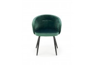 Krzesło nowoczesne z tkaniny velvet Asia, krzesła do jadalni, krzesła z aksamitu