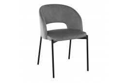 Krzesła tapicerowane z tkaniny velvet cornelo