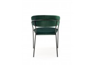 Krzesło nowoczesne Belati - 3 kolory, krzesła do jadalni, krzesło aksamit, krzesła do 400 zł